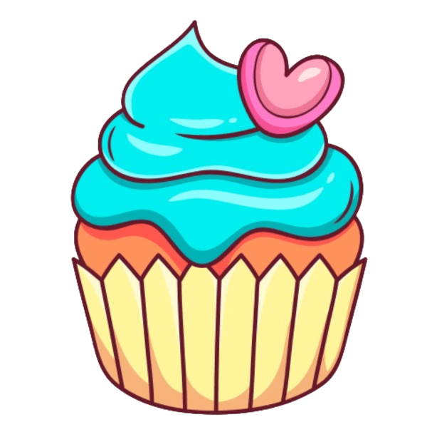 CUPCAKE BLUE PATCH