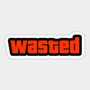 WASTED Embroidered Patch